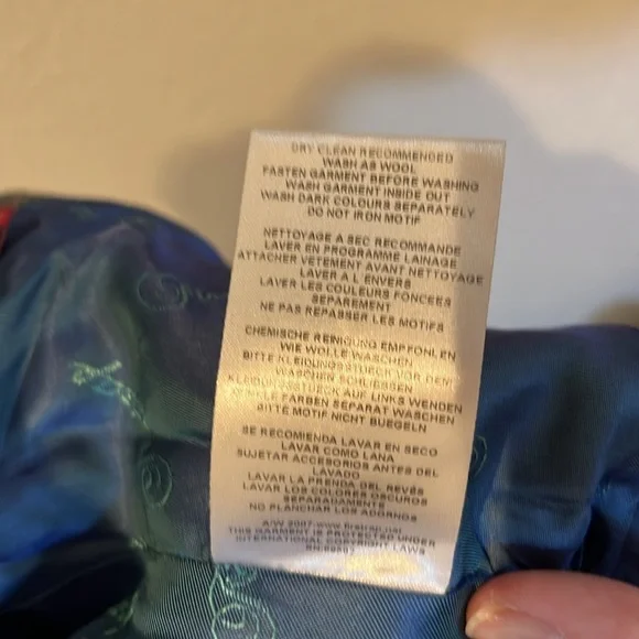 Firetrap Plaid Grey Cropped Blazer Size L - Picture 8 of 8